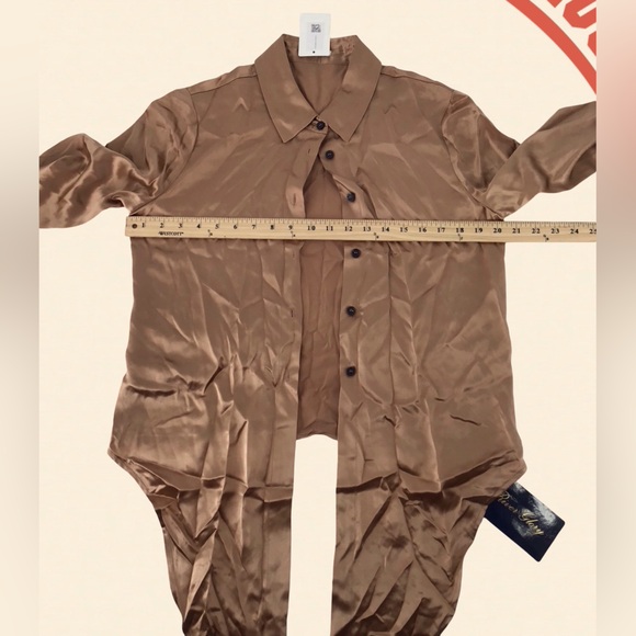 Homeboy Threads Brown Button-Up Shirt - Picture 4 of 4
